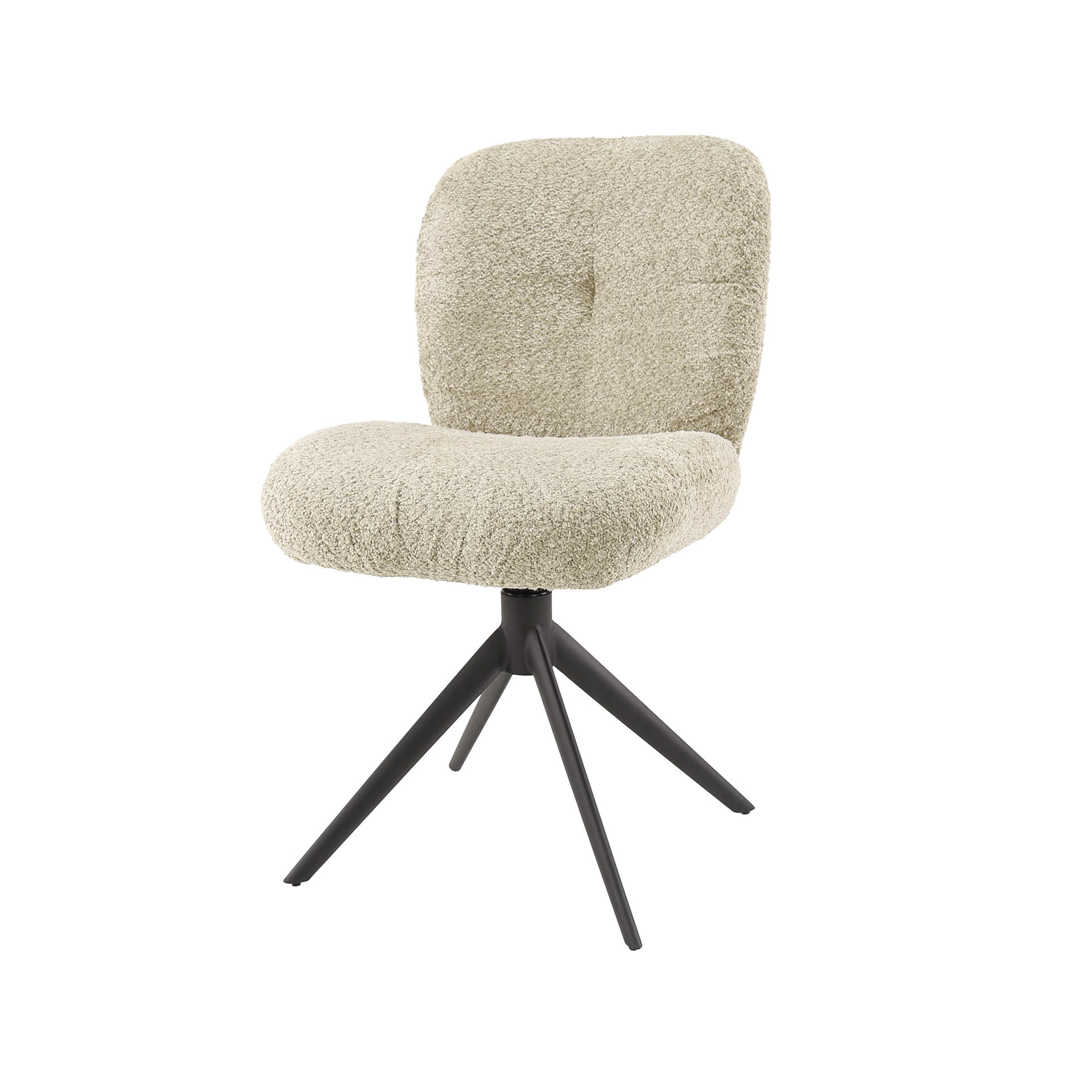 Comfort chair rotatable. VPE2 / Boucle sand color