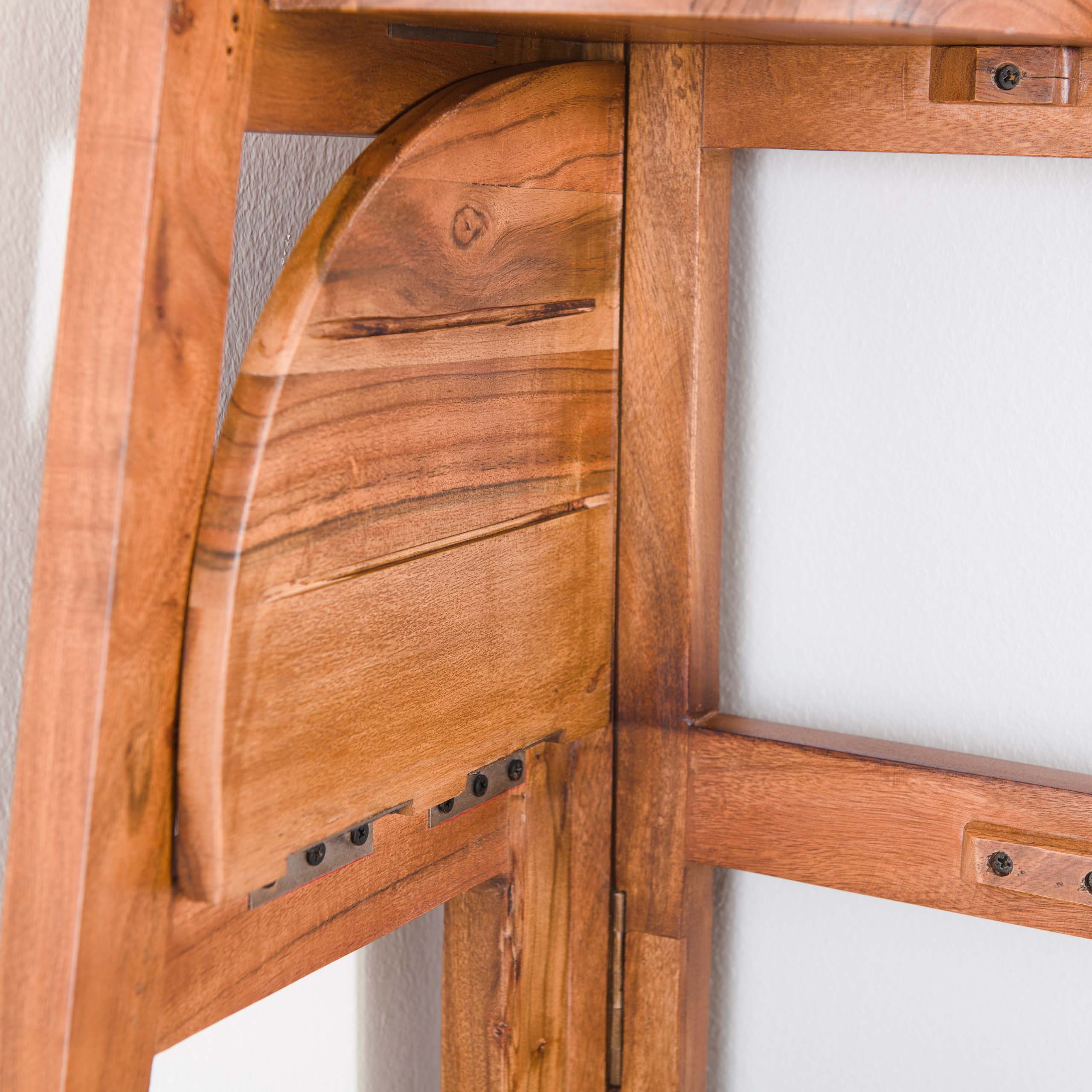 Corner rack Angle - Solid acacia sand