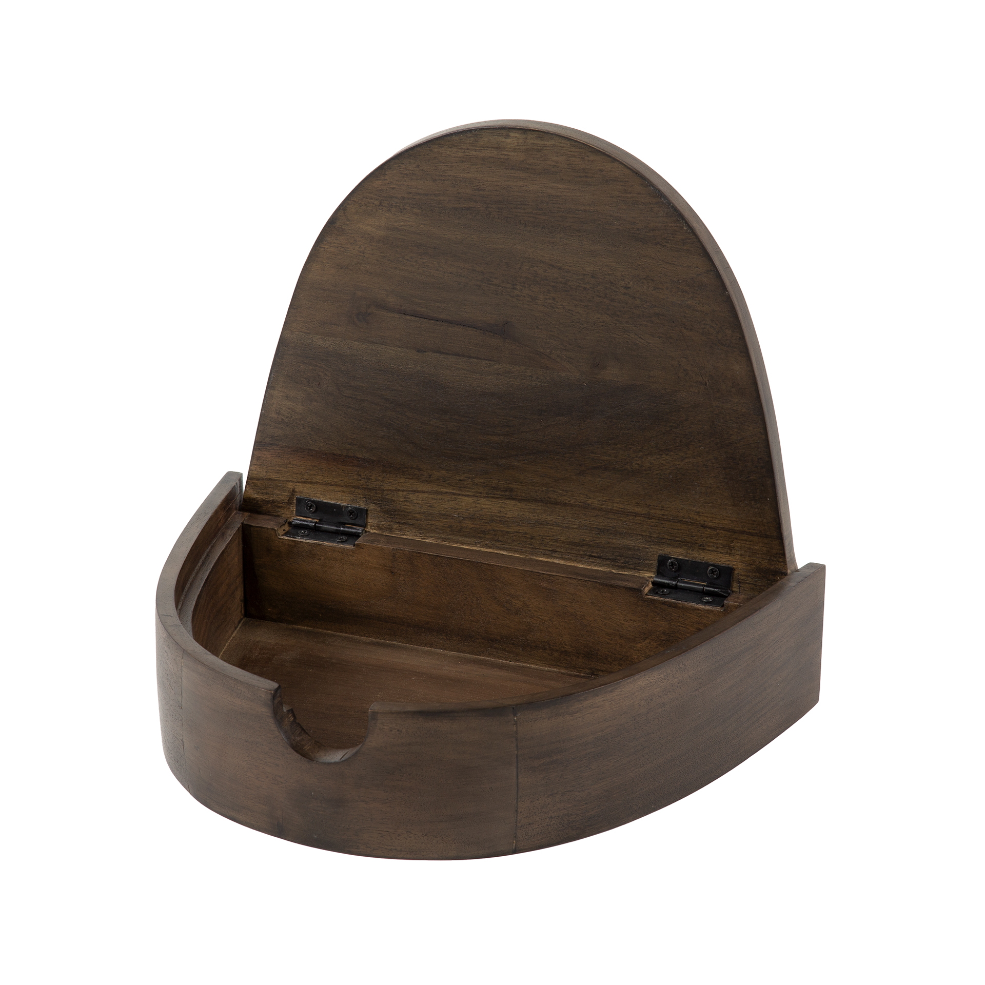 Bedside table Cove floating 1 drawer - set of 2 - acacia glaze