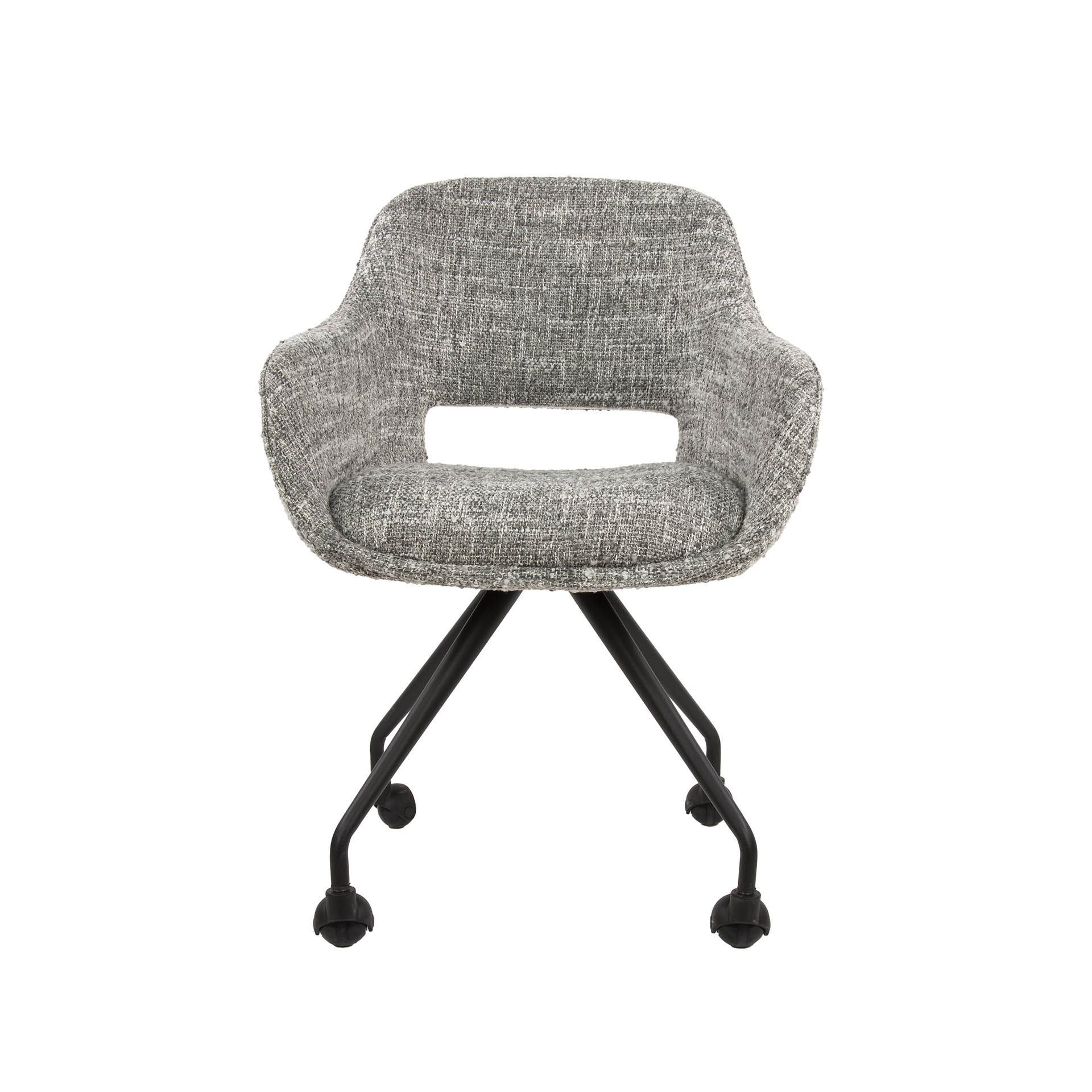 Armchair spring wheels VPE2 / Eagle steel gray