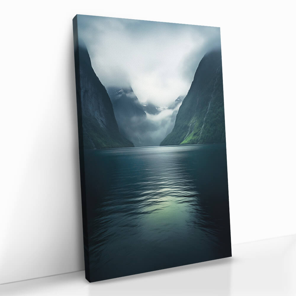 "Misty Lake I"