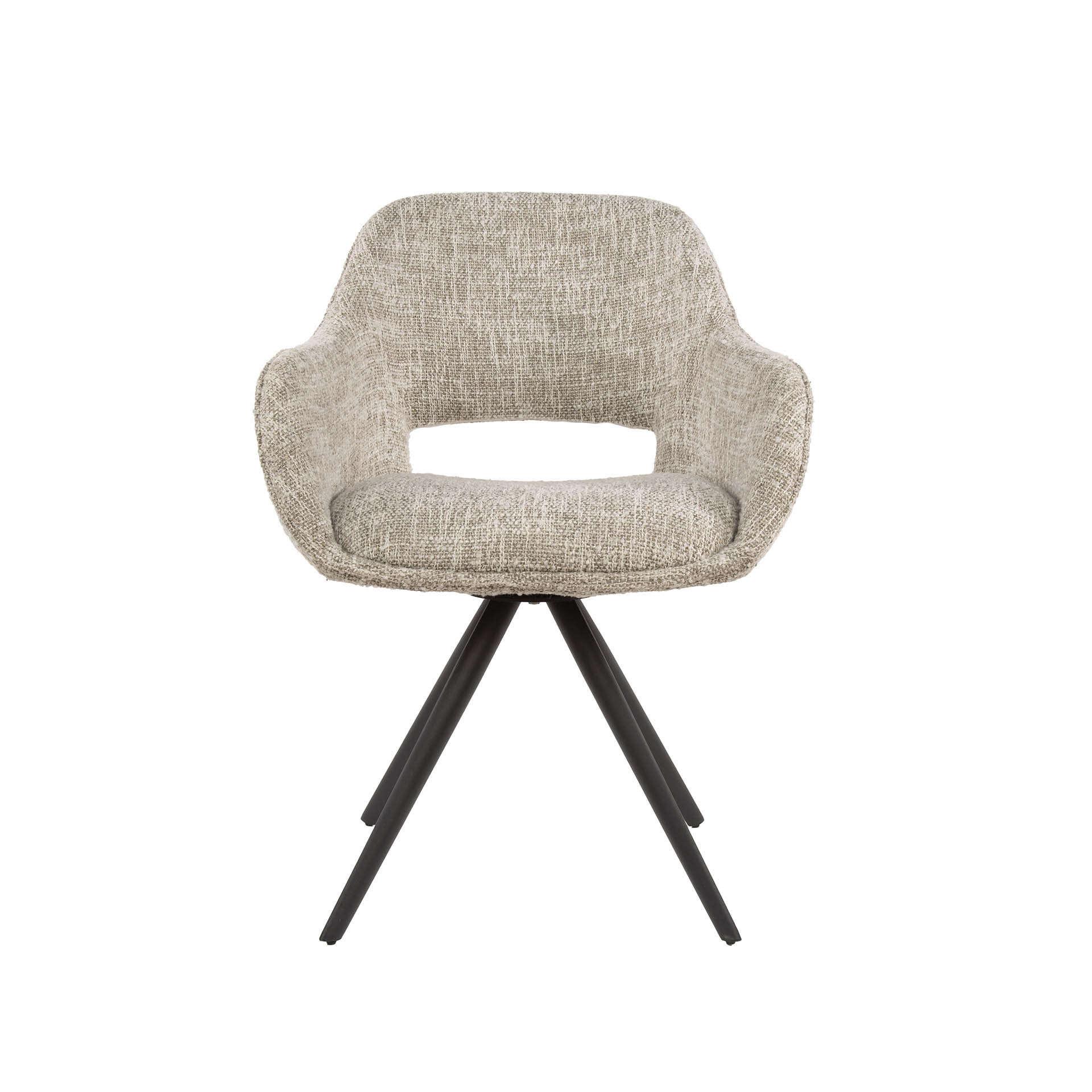 Armchair spring swiveling. VPE2 / Eagle off-white