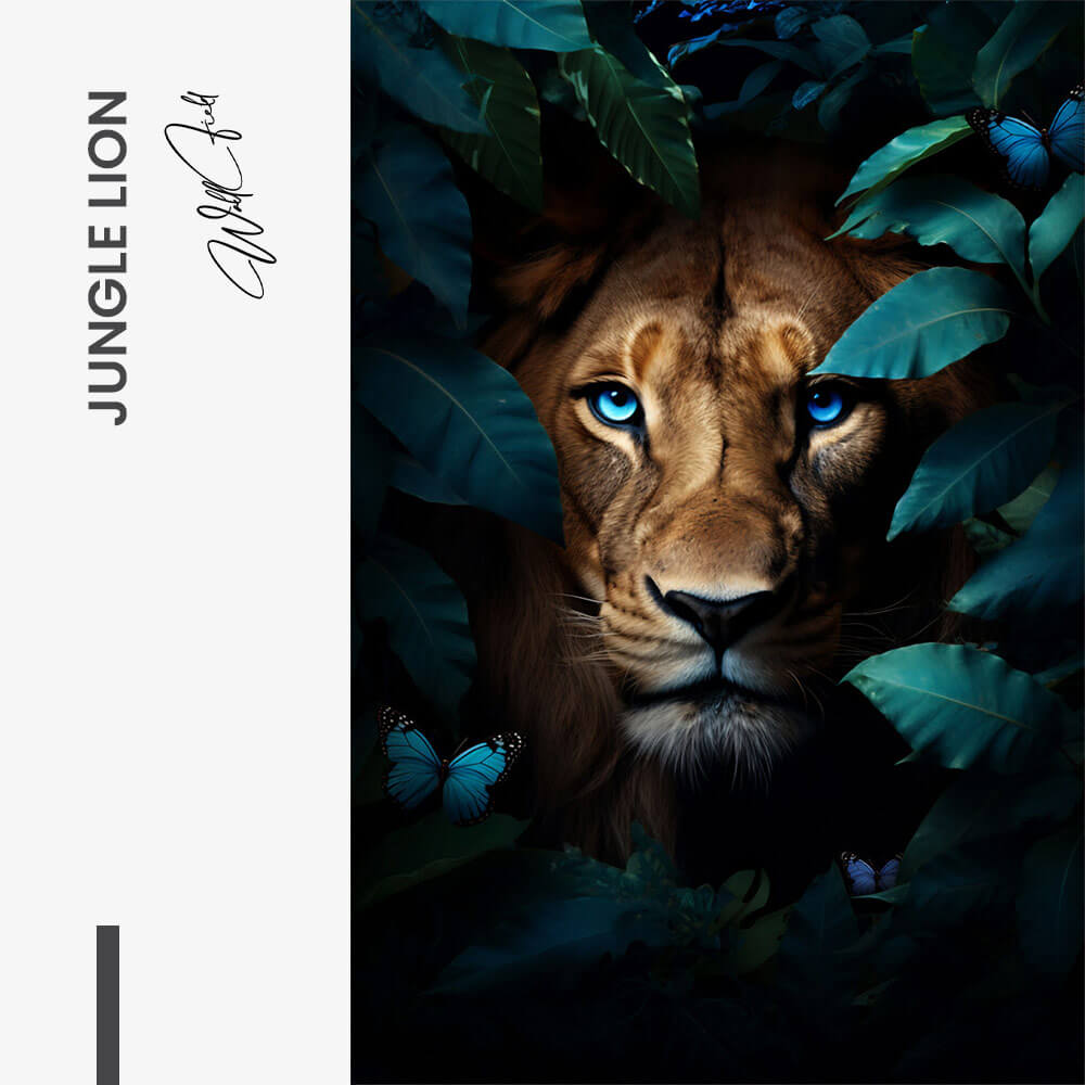 Jungle Lion – Vidrio
