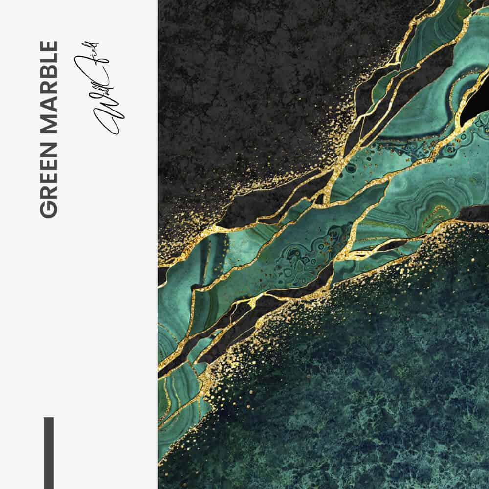 Green Marble - Vidrio