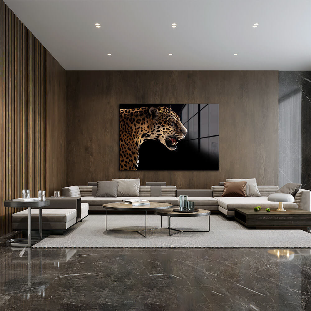 Horizontal Jaguar – Vidrio