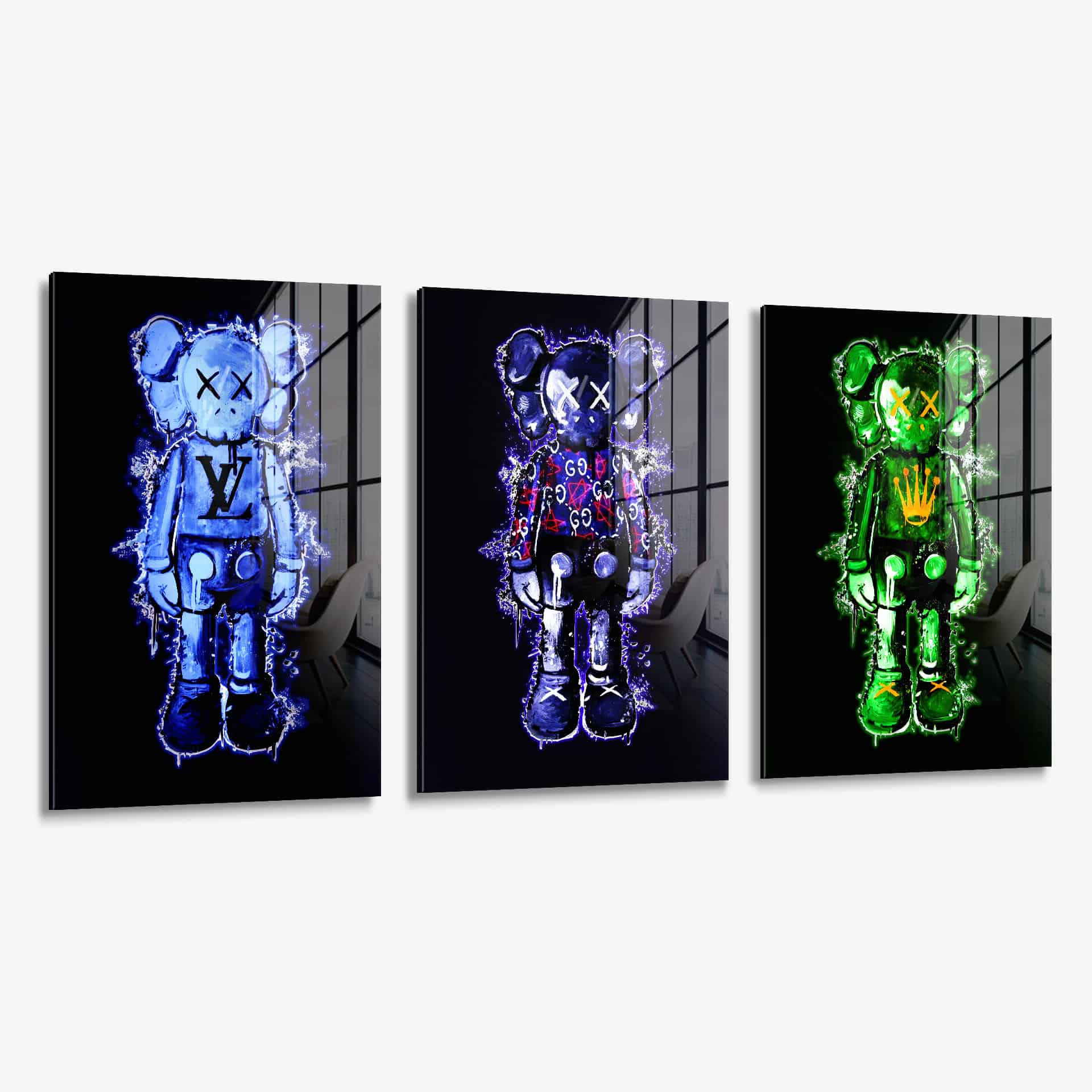 Bundle: "Limited Hype Figure" (3x) - Vidrio