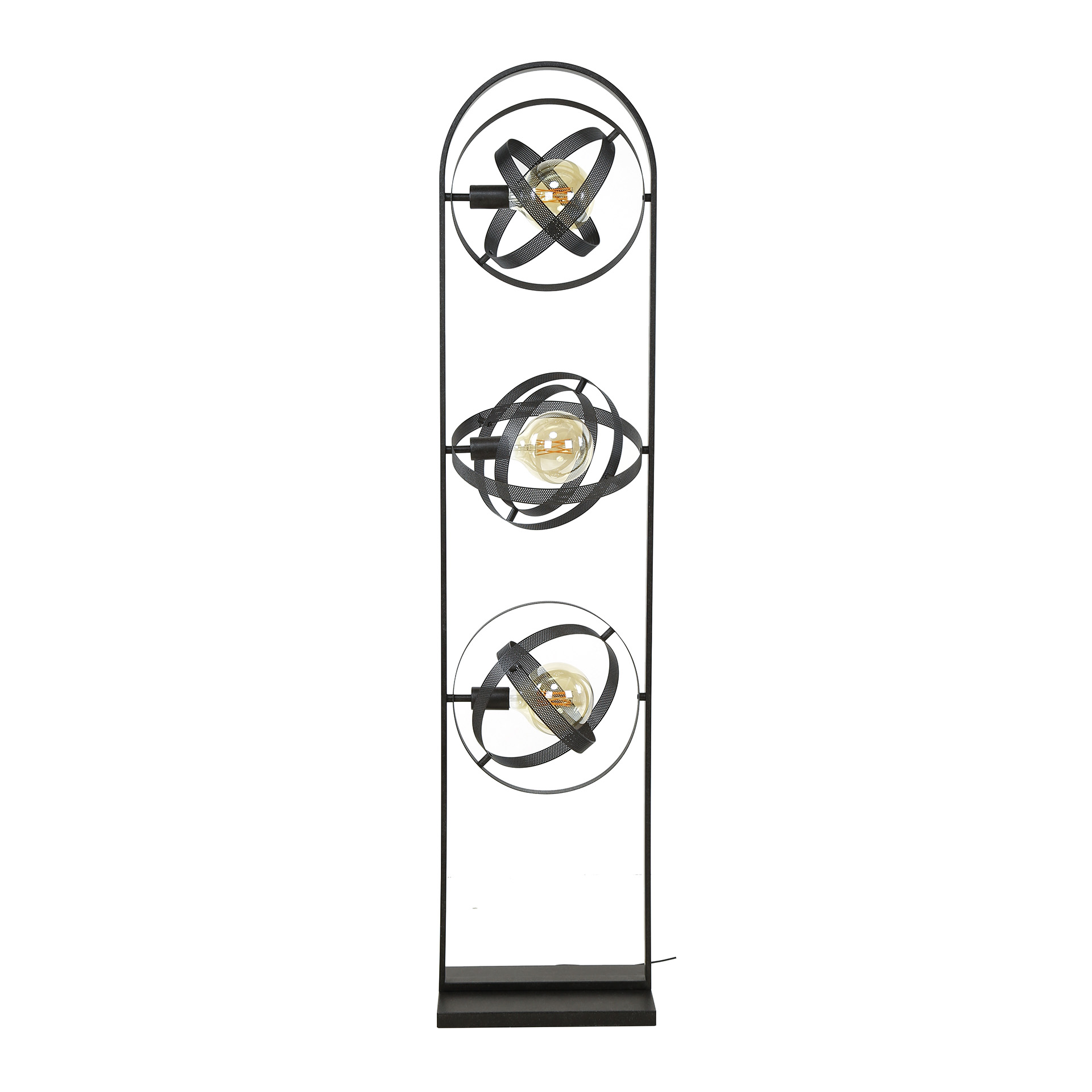 Floor lamp Cosmos 3-light Artic black