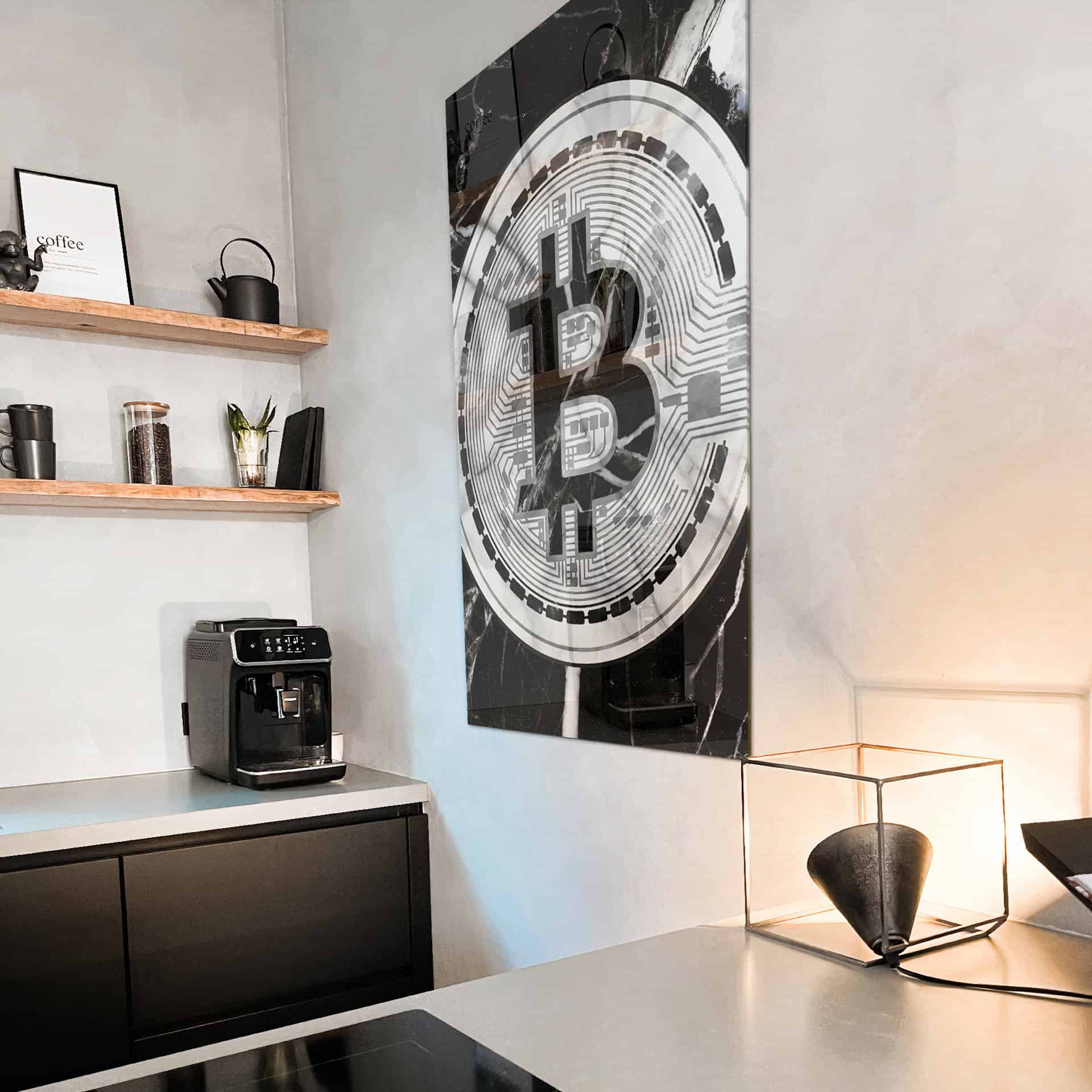 Bitcoin - Vidrio