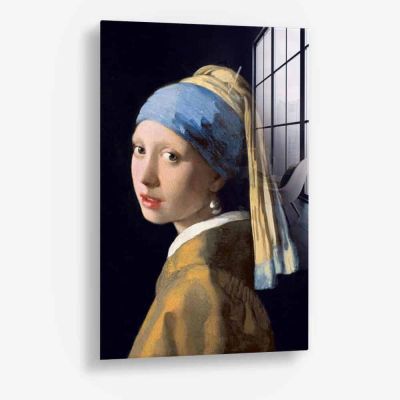 Girl With A Pearl Earring - Glass