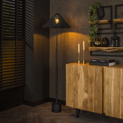 Lámpara de pie Cosmos LED dimmer / Carbón