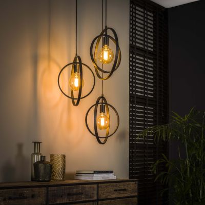 Hanging lamp 3L Endless stepped