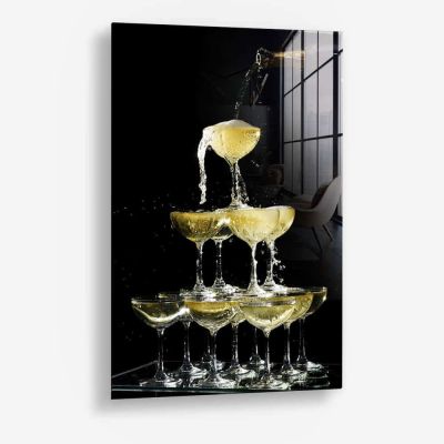 Champagne Fountain – Vidrio