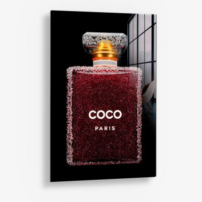 COCO Red Sparkles – Vidrio