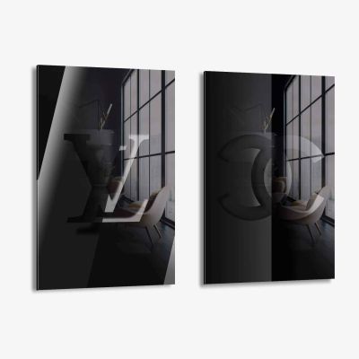 Bundel: Black Papercut (2x) - Vidrio