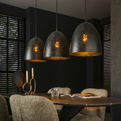 Hanging lamp cosmos 3L / Charcoal