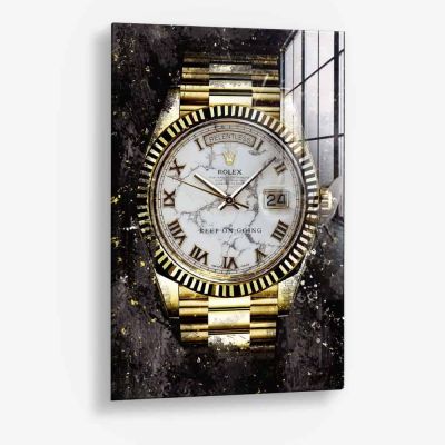 Golden Timing - Glass