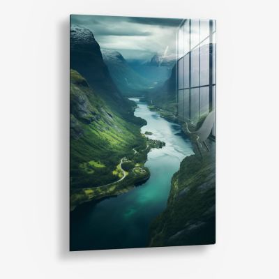 Fjord II – Vidrio