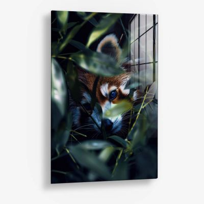 Fox between the Leaves – Vidrio