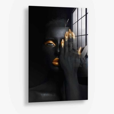 Golden Woman III – Vidrio