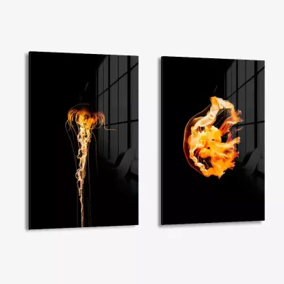 Bundle Amber Fauna (2x) – Glass