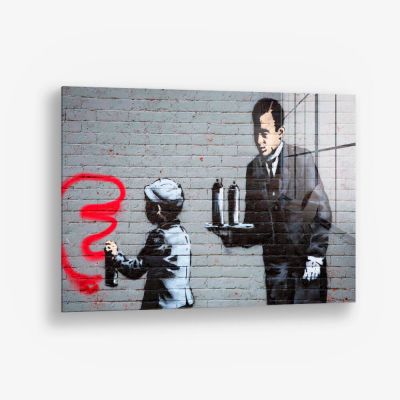 The Waiter from the Street – Vidrio
