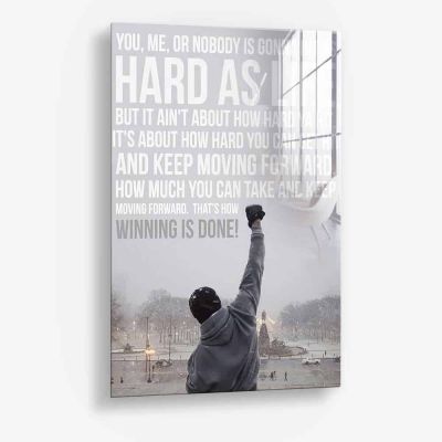 Rocky Balboa - Vidrio