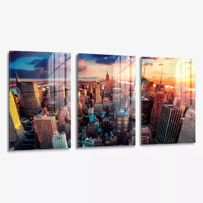 Bundle Sunset Midtown (3x) – Glass